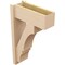 Ekena Millwork 8-in W x 20-in D x 32-in H Balboa Block Rough Cedar Woodgrain TimberThane Outlooker, Primed Tan OUTUR080X20X32BOA44RCPR - alternate 2